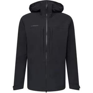 Mammut Softshell-Skitourenjacke Skintrack SO Hooded Jacket Men Schwarz L