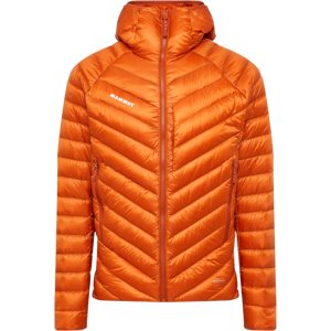 Mammut Funktionale Performance-Daunenjacke für das ganze Jahr Broad Peak IN Hooded Jacket Men Brown M