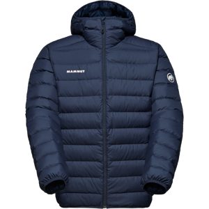 Mammut Daunenjacke aus 100 % recycelten Materialien Waymarker IN Hooded Jacket Men Blau XL