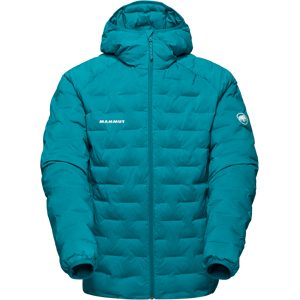 Mammut Isolationsjacke aus 100 % recycelten Materialien Sender IN Hooded Jacket Men Grün XXL