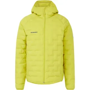 Mammut Isolationsjacke aus 100 % recycelten Materialien Sender IN Hooded Jacket Men Gelb M