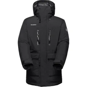 Mammut Ultrawarmer, strapazierfähiger Expeditionsparka Arctic IN Hooded Parka Men Schwarz S