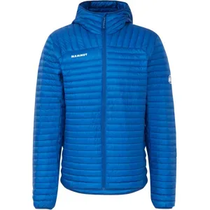 Mammut Vielseitige Daunenjacke für die Berge Broad Peak Light IN Hooded Jacket Men Blau XL