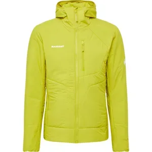 Mammut Leichte Thermojacke mit Synthetik-Isolierung Aenergy Air IN Hooded Jacket Men Gelb L