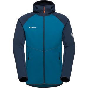 Mammut Die etwas andere Fleecejacke Aconcagua ML Hooded Jacket Men Blau XL