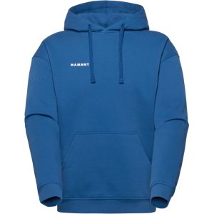 Mammut Baumwoll-Hoodie für jeden Tag Base ML Hoody Men Mini Logo Blau S