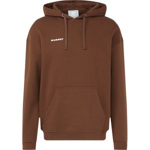 Mammut Baumwoll-Hoodie für jeden Tag Base ML Hoody Men Mini Logo Brown XL