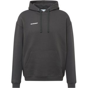 Mammut Baumwoll-Hoodie für jeden Tag Base ML Hoody Men Mini Logo Grau M