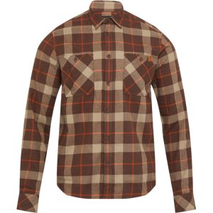Mammut Weiches, leichtes Flanellhemd zum Wohlfühlen Alvra Longsleeve Shirt Men Brown M