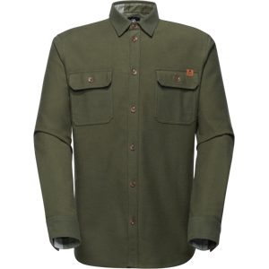 Mammut Flanell-Overshirt aus organischer Baumwolle Tamaro Overshirt Men Grün M