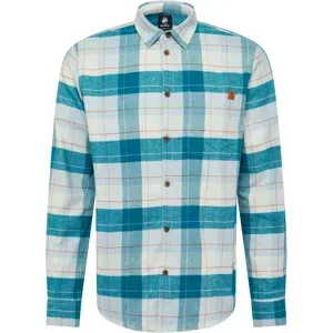 Mammut Flanellhemd aus 100 % organischer Baumwolle  Trovat Longsleeve Shirt Men Grün XL