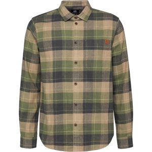 Mammut Flanellhemd aus 100 % organischer Baumwolle  Trovat Longsleeve Shirt Men Grau L