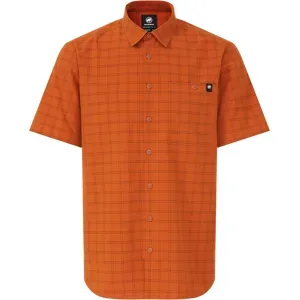 Mammut Klassisches Wanderhemd mit kurzen Ärmeln Lenni Shirt Men Brown XL