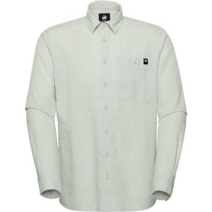Mammut Langärmliges Alltagshemd mit Naturfasern Alvra Summer Longsleeve Shirt Men Grün XXL