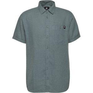 Mammut Kurzärmliges Alltagshemd mit Naturfasern Alvra Summer Shirt Men Grau L