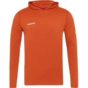 Mammut Leichter Kapuzenpulli mit integriertem Sonnenschutz Selun FL Sun Hoody Men Brown XXL