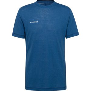 Mammut Leichtes T-Shirt mit Naturfasern zum Klettern Massone Light T-Shirt Men Blau XXL