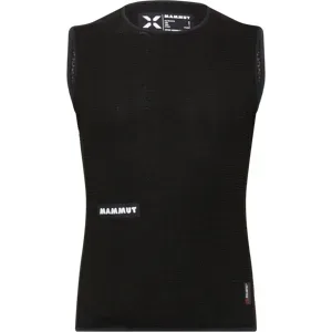 Mammut Extrem atmungsaktiver Baselayer für die Berge Eiger Nordwand FL Air Mesh Vest Men Schwarz XL