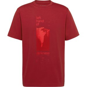 Mammut Gerade geschnittenes T-Shirt aus ökologischer Baumwolle Base T-Shirt Men Hand Rot S