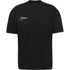 Mammut Locker geschnittenes T-Shirt aus ökologischer Baumwolle Base Relaxed T-Shirt Men Glacier Schwarz XXL