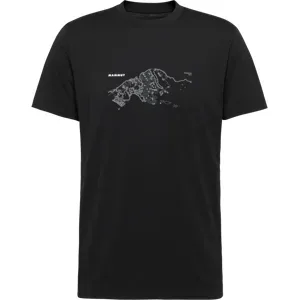 Mammut Feuchtigkeitsableitendes T-Shirt zum Wandern Mountain T-Shirt Men Fruendenhorn Schwarz XL