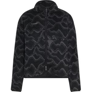 Mammut Gemusterte Midlayer-Jacke aus Fleece Valley ML Jacket Women Schwarz XS