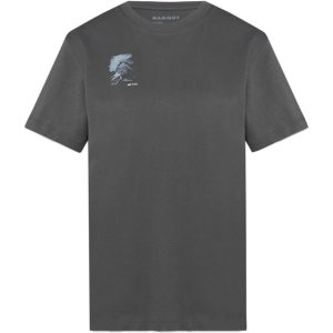 Mammut Mittelschweres T?Shirt aus 100 % ökologischer Baumwolle Base T-Shirt Women Misty Mountain Grau L