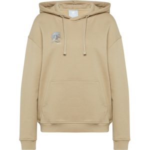 Mammut Hoodie aus 100 % ökologischer Baumwolle Base ML Hoody Women Misty Mountain Brown L