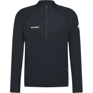 Mammut Schnelltrocknendes Langarmshirt mit Halbreissverschluss Valley Powerdry FL Half Zip T-Shirt Men Schwarz S
