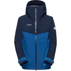 Mammut Nachhaltige 3-Lagen-Hardshelljacke Crater IV HS Hooded Jacket Women Blau M
