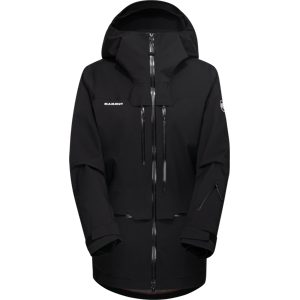 Mammut Freeride-Hardshelljacke mit umweltbewusstem Design Haldigrat HS Hooded Jacket Women Schwarz XS