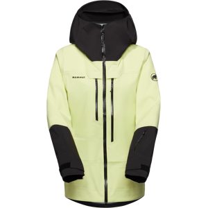 Mammut Kompakte, leichte Freeride-Jacke Haldigrat Light HS Hooded Jacket Women Gelb M