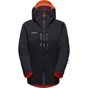 Mammut Freetouring-Hardshelljacke für (Gewichts-)Minimalistinnen Eiger Free Advanced HS Hooded Jacket Women Schwarz XS