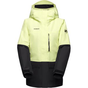 Mammut Isolierte Freeride-Jacke Fall Line HS Thermo Hooded Jacket Women Gelb L