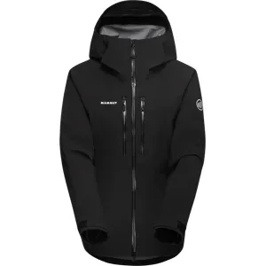 Mammut All-Mountain-Hardshellskijacke Stoney HS Hooded Jacket Women Schwarz XXL