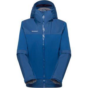 Mammut Strapazierfähige Allwetter-Hardshell-Wanderjacke Ducan Guide HS Hooded Jacket Women Blau XS