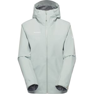 Mammut Funktionelle 3-lagige GORE-TEX Wanderjacke Crater Light HS Hooded Jacket Women Grün XL