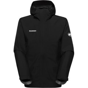 Mammut Minimalistische 2L-GORE-TEX-Hardshell-Wanderjacke Treeline Light HS Hooded Jacket Men Schwarz XXL