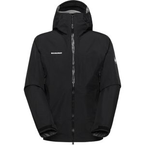 Mammut Wasserdichte Hardshell-Funktionsjacke für die Berge Alto Guide HS Hooded Jacket Men Schwarz XXL