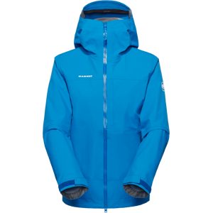 Mammut Wasserdichte Hardshell-Funktionsjacke für die Berge Alto Guide HS Hooded Jacket Women Blau L