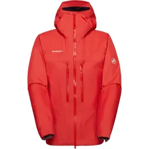 Mammut Ultraleichte, kompakte Hardshelljacke für die Berge Taiss Light HS Hooded Jacket Men Rot S