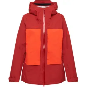 Mammut Leichte Hardshell-Skitourenjacke Skintrack HS Hooded Jacket Women Rot S
