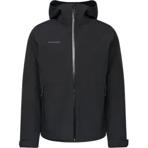 Mammut Anpassbare 3?in?1?Wanderjacke Linard Guide 3 in 1 HS Hooded Jacket Men Schwarz L