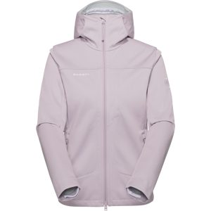 Mammut Vielseitig einsetzbare Softshelljacke für jede Saison Ultimate VIII SO Hooded Jacket Women Lila S
