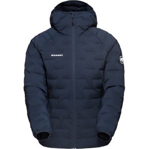 Mammut Isolationsjacke aus 100 % recycelten Materialien Sender IN Hooded Jacket Women Blau XXL
