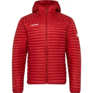 Mammut Vielseitige Daunenjacke für die Berge Broad Peak Light IN Hooded Jacket Men Rot M