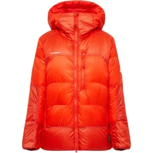 Mammut Extrawarme, strapazierfähige Daunen-Sicherungsjacke Taiss Pro Belay IN Hooded Jacket Women Rot XL