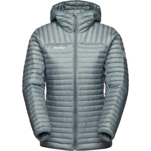Mammut Vielseitige Daunenjacke für die Berge Broad Peak Light IN Hooded Jacket Women Grau L