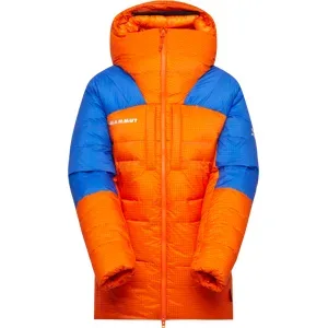 Mammut Extrawarmer, strapazierfähiger Daunen-Expeditionsparka Eiger Nordwand Pro Down IN Hooded Parka Women Orange XS