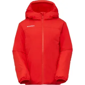 Mammut Isolierte Multifunktionsjacke Rime IN Hooded Jacket Rot 140
